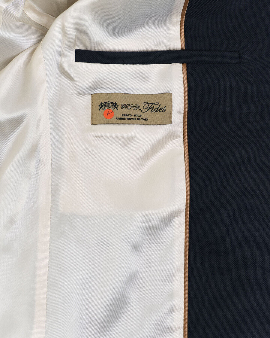 slim fit club blazer – abendblau