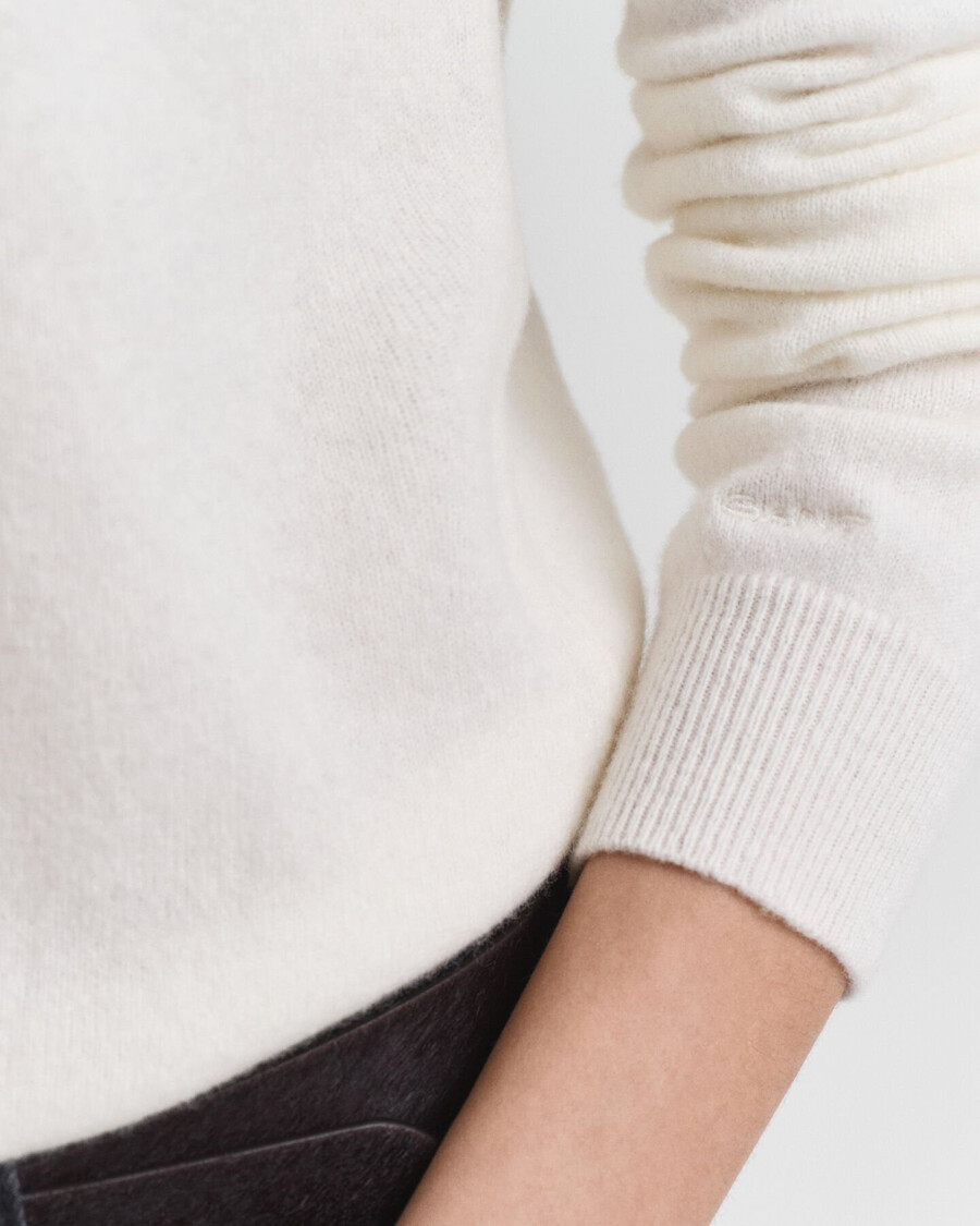 superfeiner lammwollteppich – creme