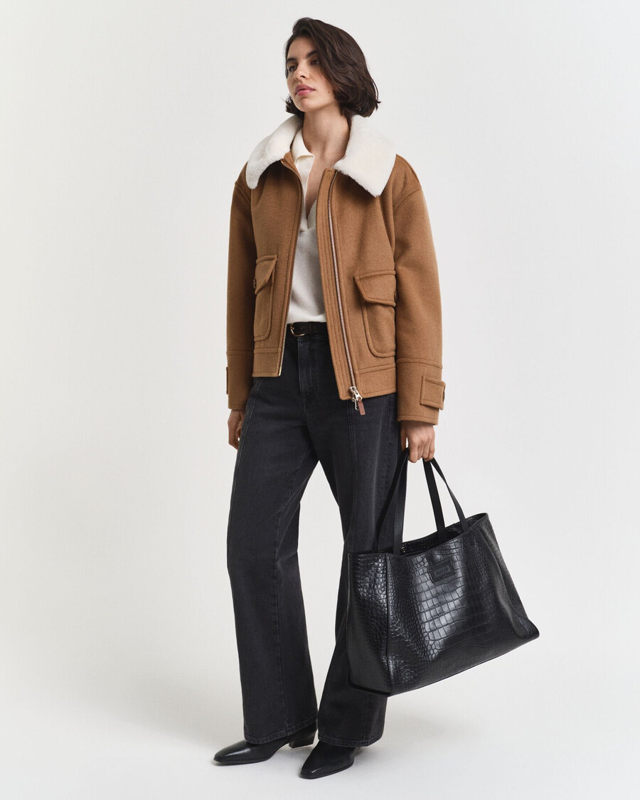 superfeiner lammwollteppich – creme