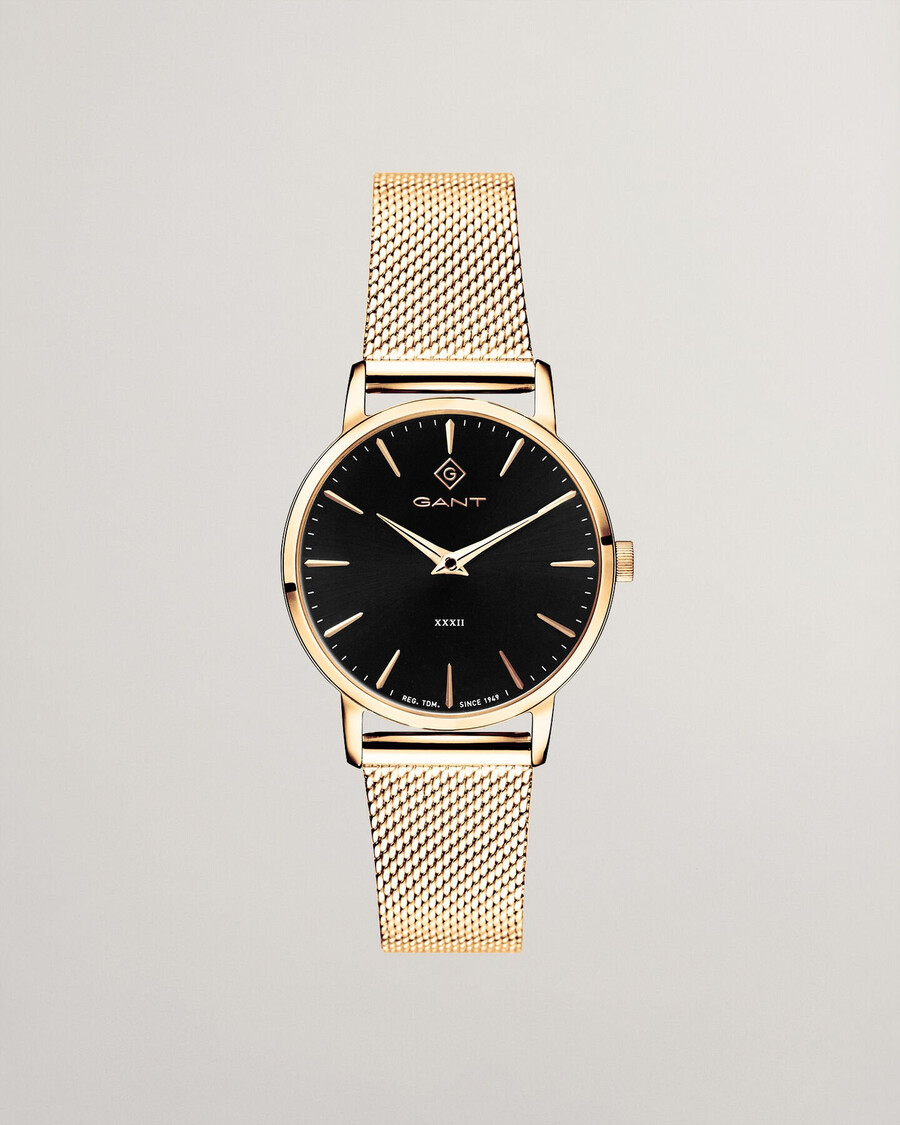 park avenue 32 armbanduhr - schwarz