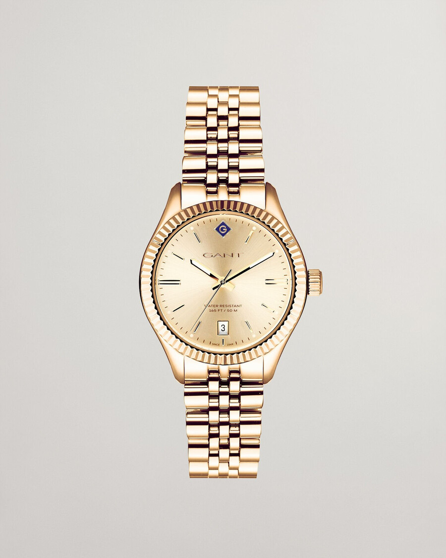 sussex armbanduhr - gold