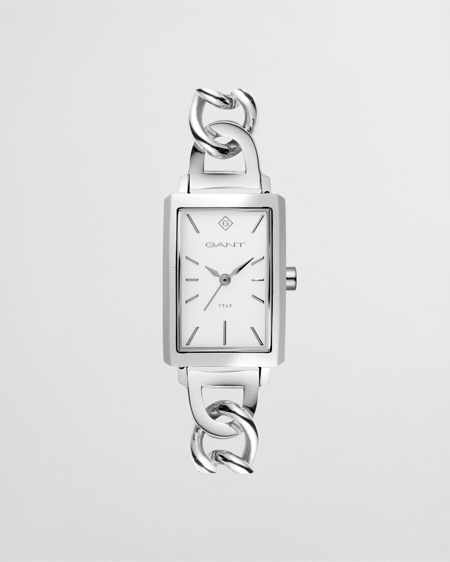 utica uhr – weiß