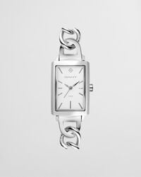 utica uhr – weiß