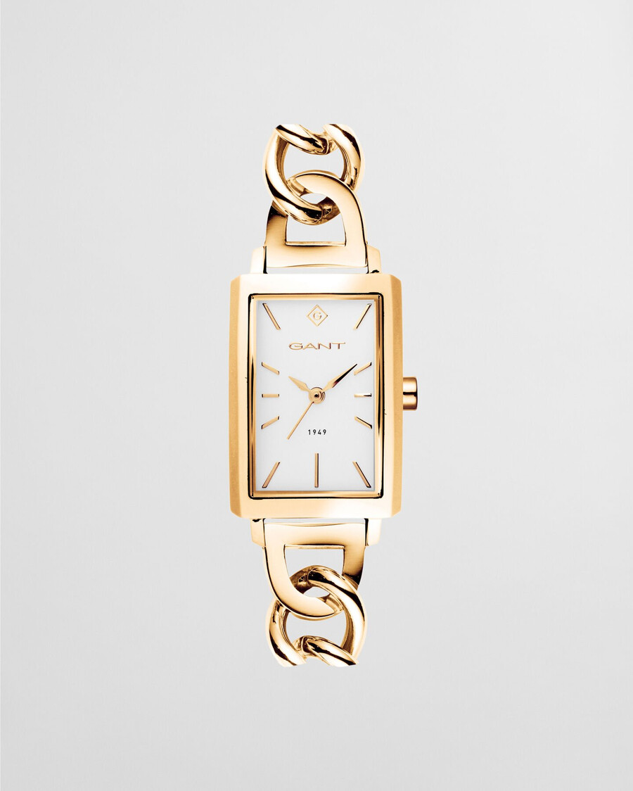 utica uhr – weiß