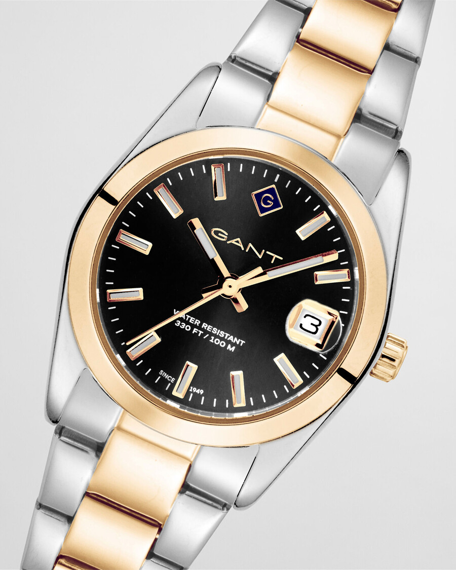 everett mini-uhr – ebenholzschwarz