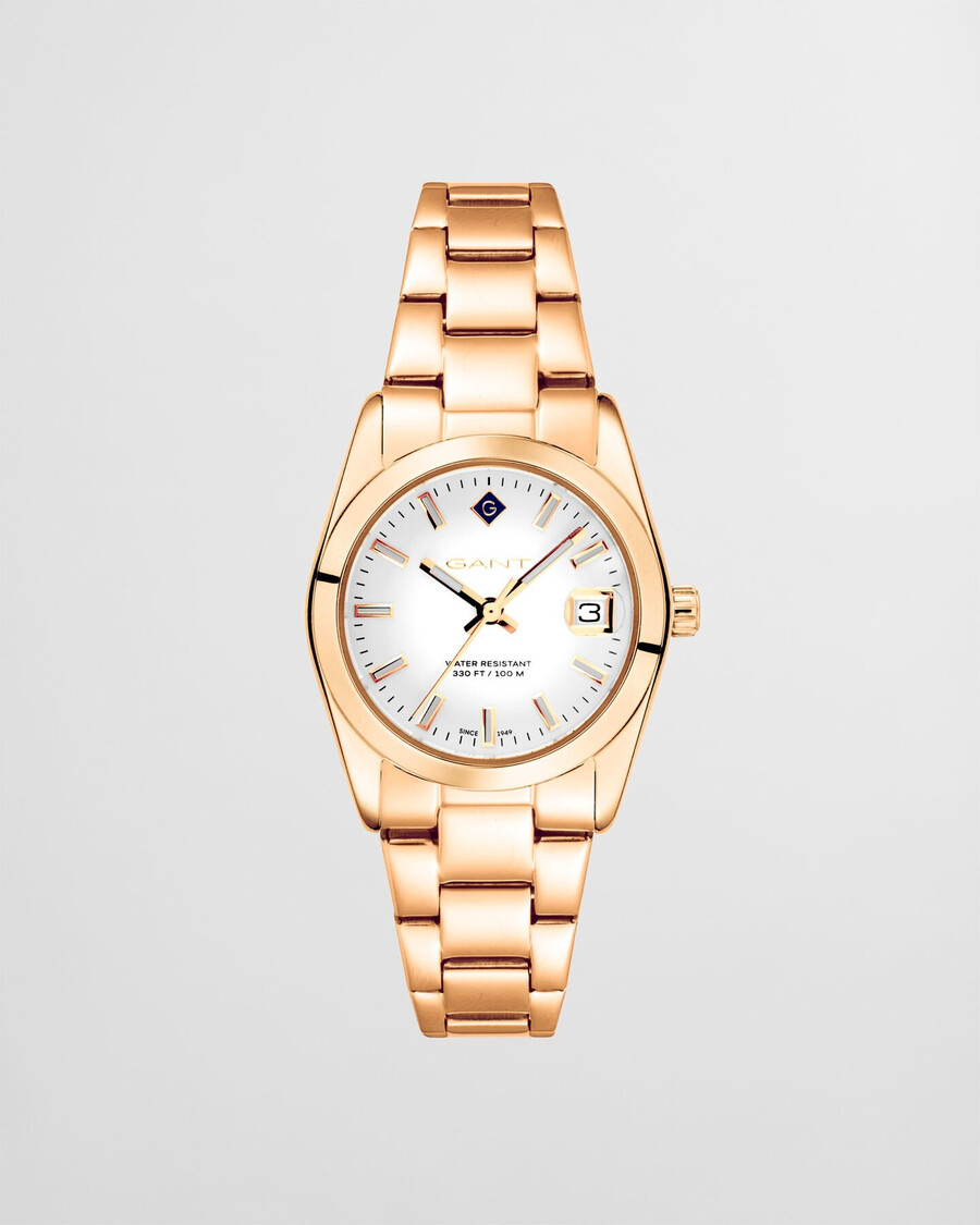 everett mini-uhr – weiß