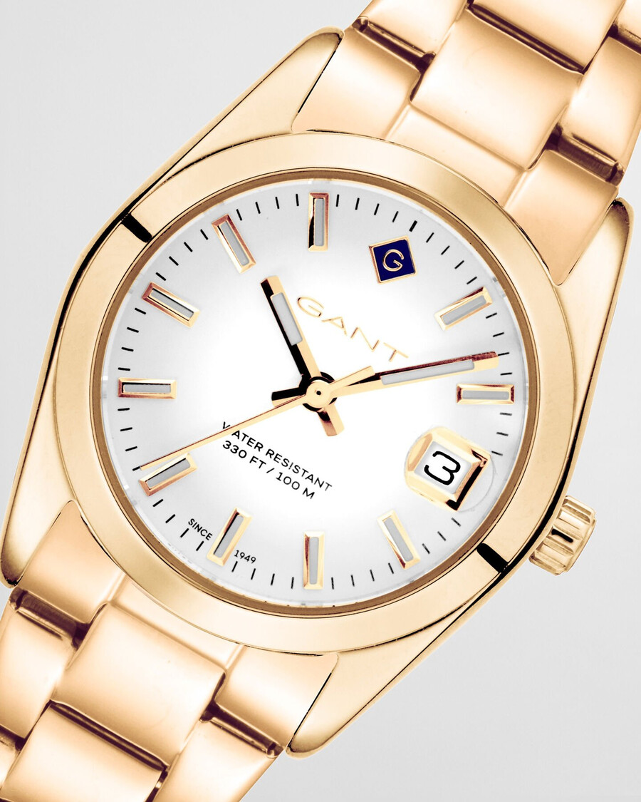 everett mini-uhr – weiß