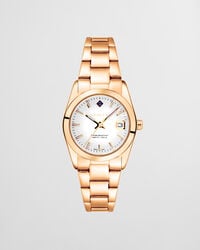 everett mini-uhr – weiß