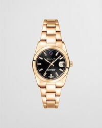 everett mini-uhr – schwarz