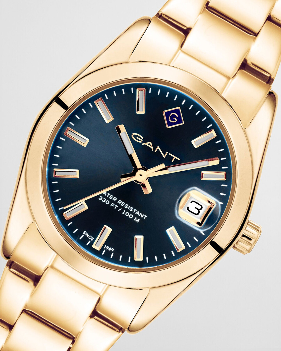 everett mini-uhr – collegeblau