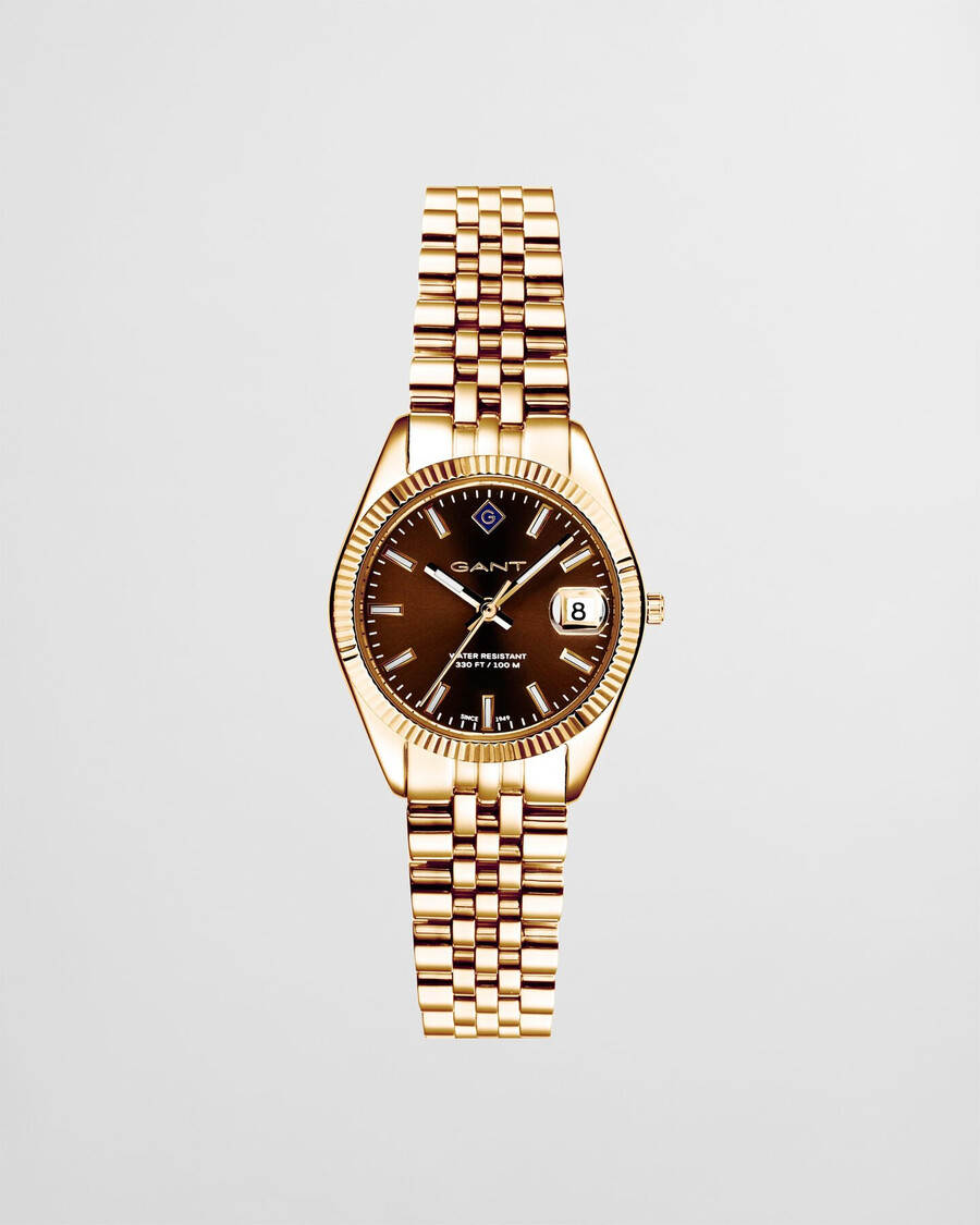 sussex mini-uhr – geröstete walnuss