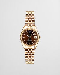 sussex mini-uhr – geröstete walnuss