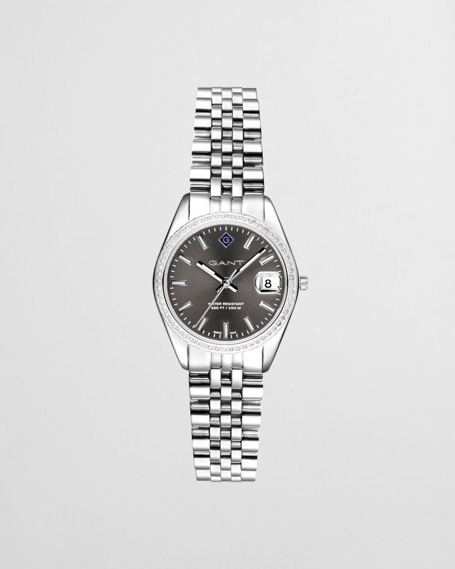 sussex mini bijou uhr - steingrau