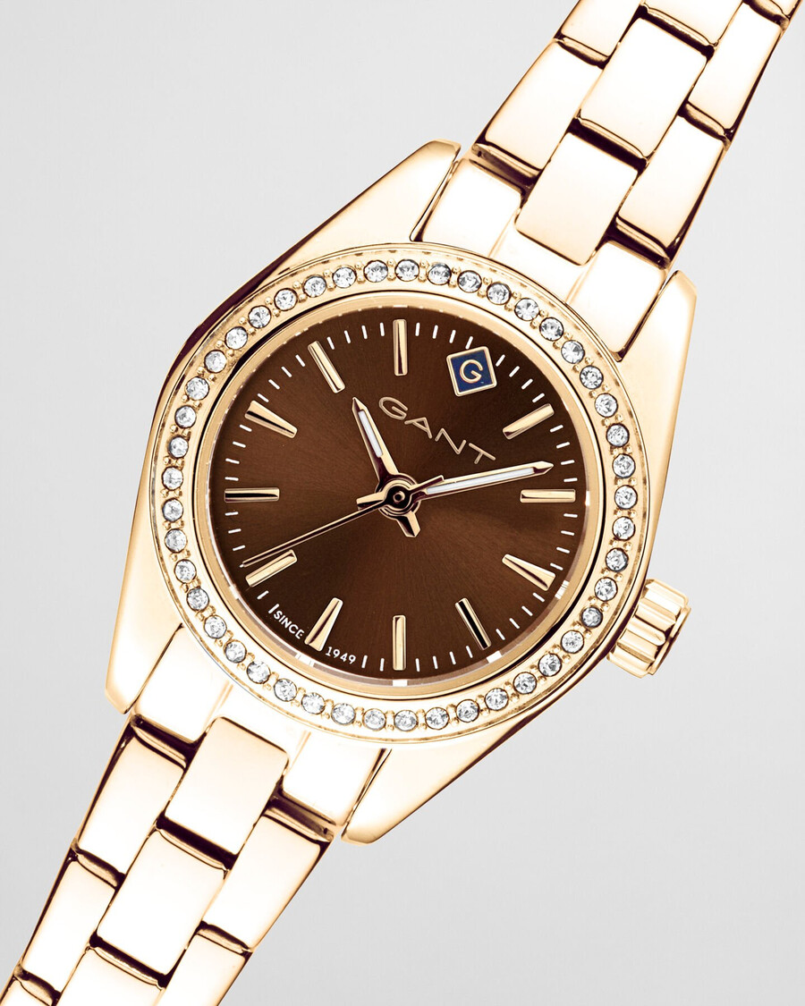 fairhaven bijou uhr - braun