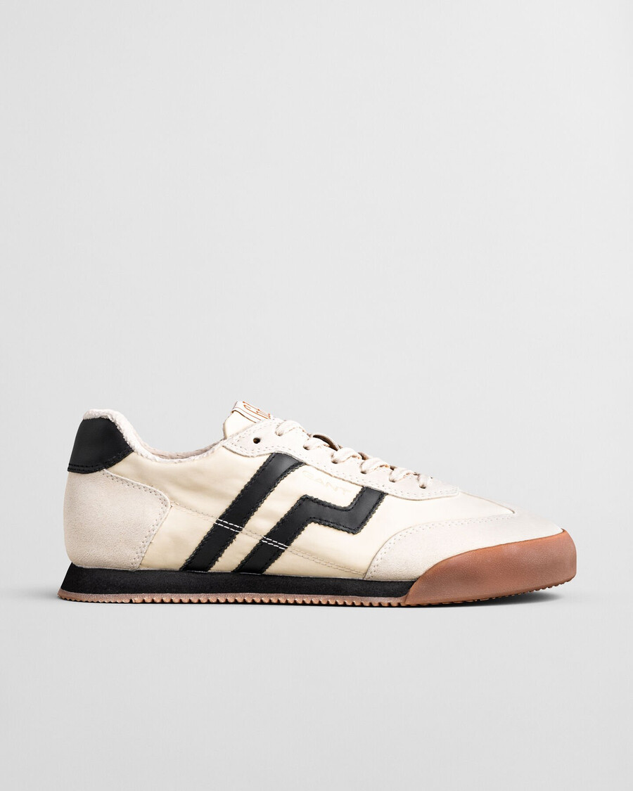 beylana wildleder-sneaker – taupe beige