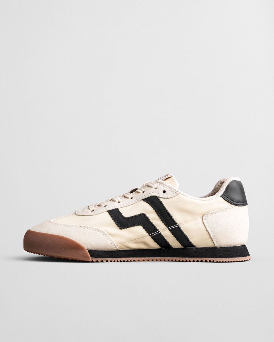 beylana wildleder-sneaker – taupe beige