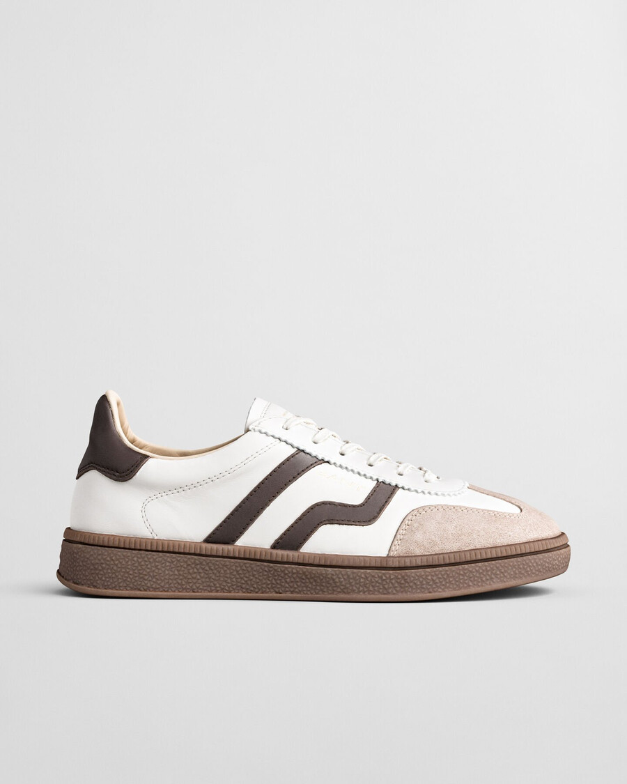 cuzima leder-sneaker – braun