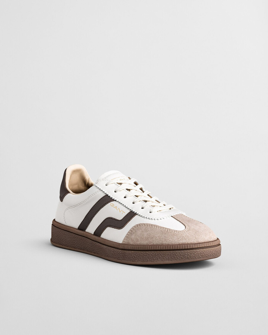 cuzima leder-sneaker – braun