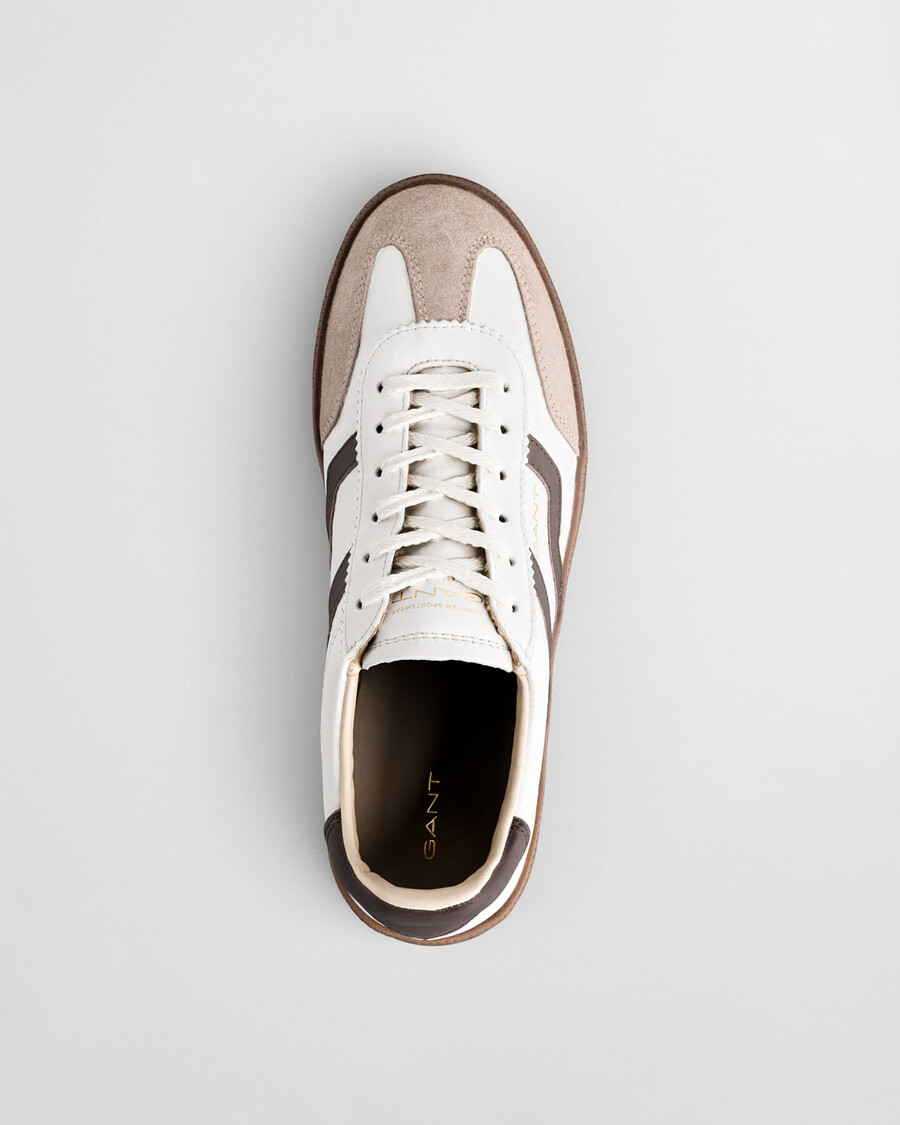 cuzima leder-sneaker – braun