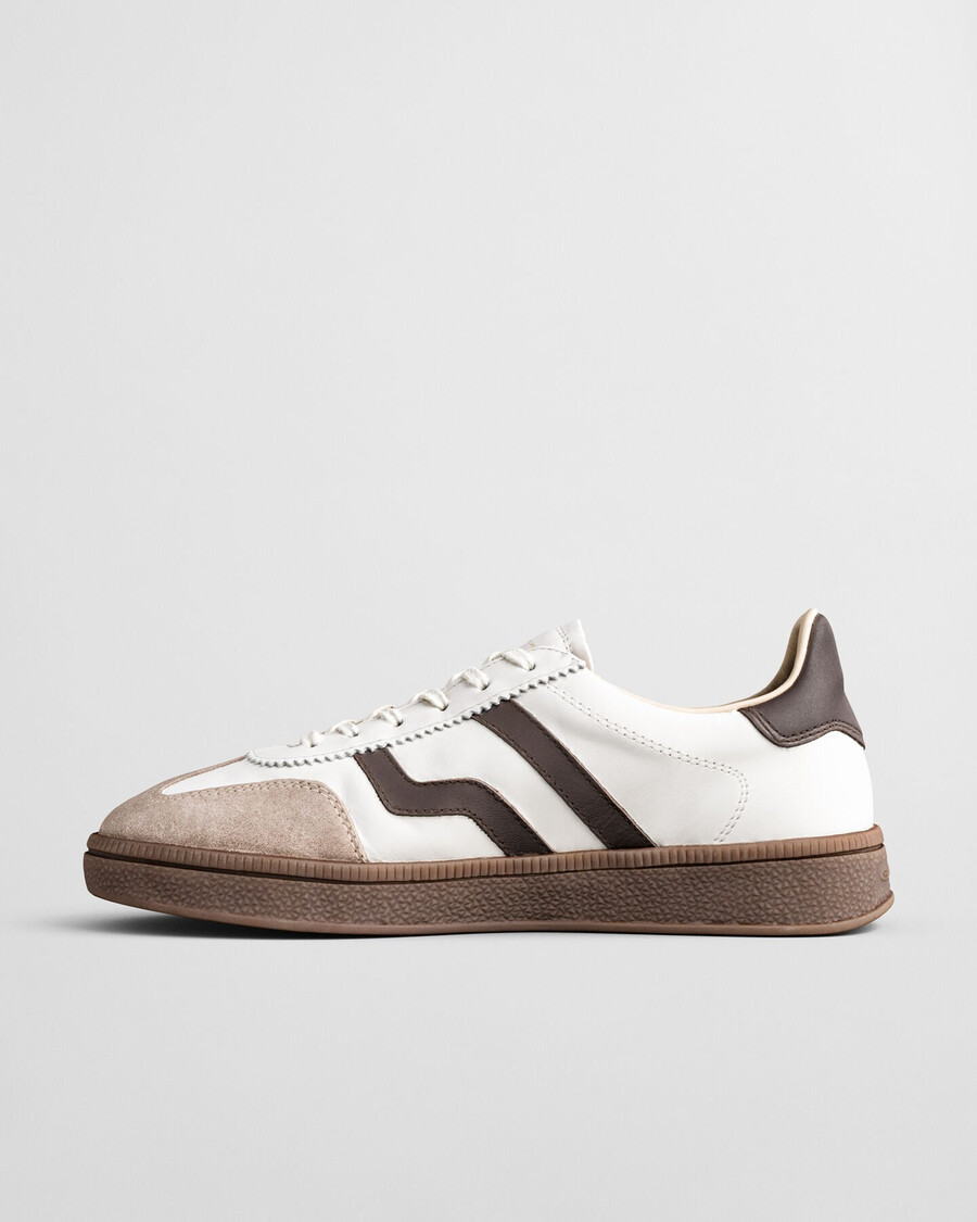 cuzima leder-sneaker – braun