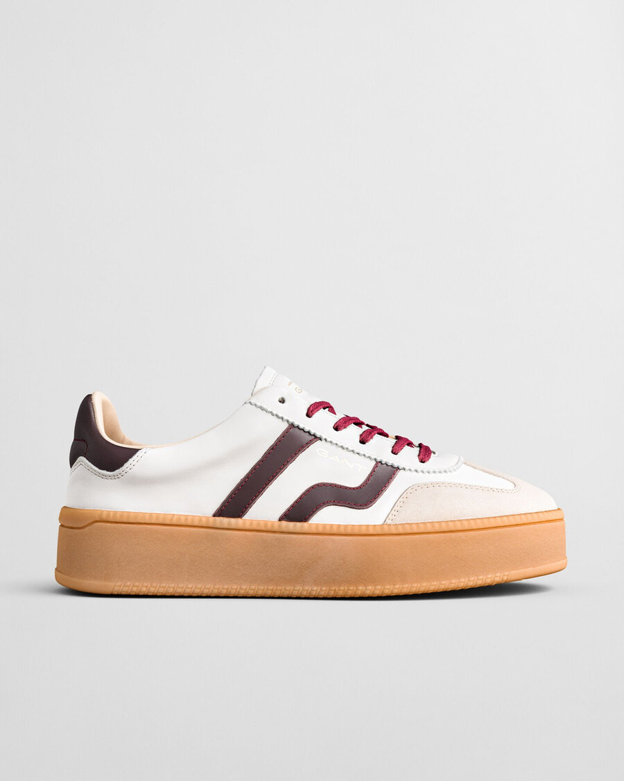 cuzmani leder-sneaker – eierschale