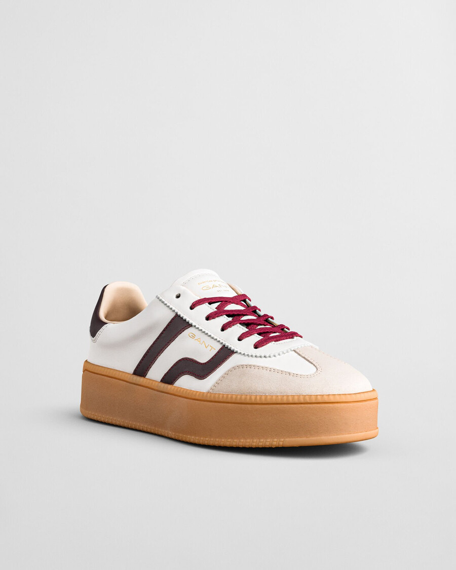 cuzmani leder-sneaker – eierschale