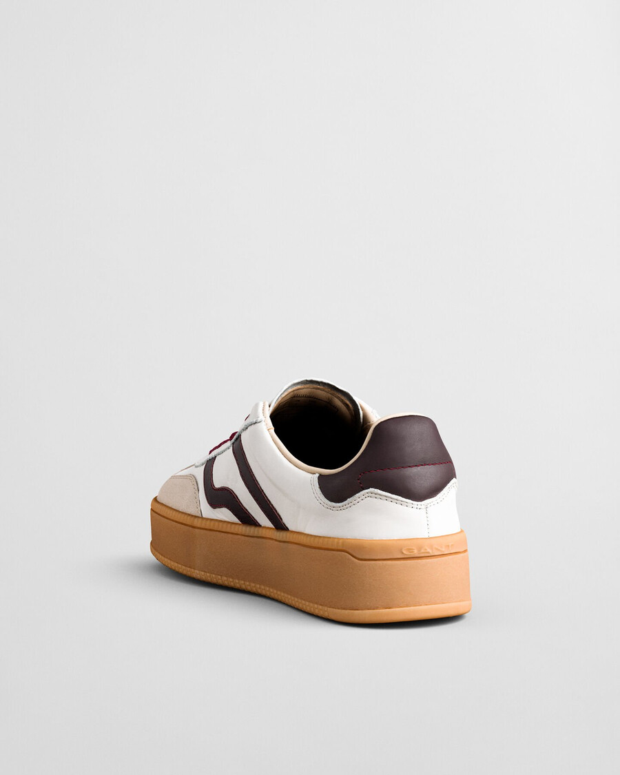 cuzmani leder-sneaker – eierschale