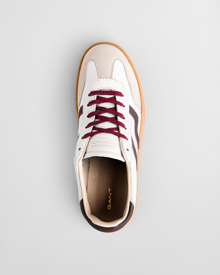 cuzmani leder-sneaker – eierschale