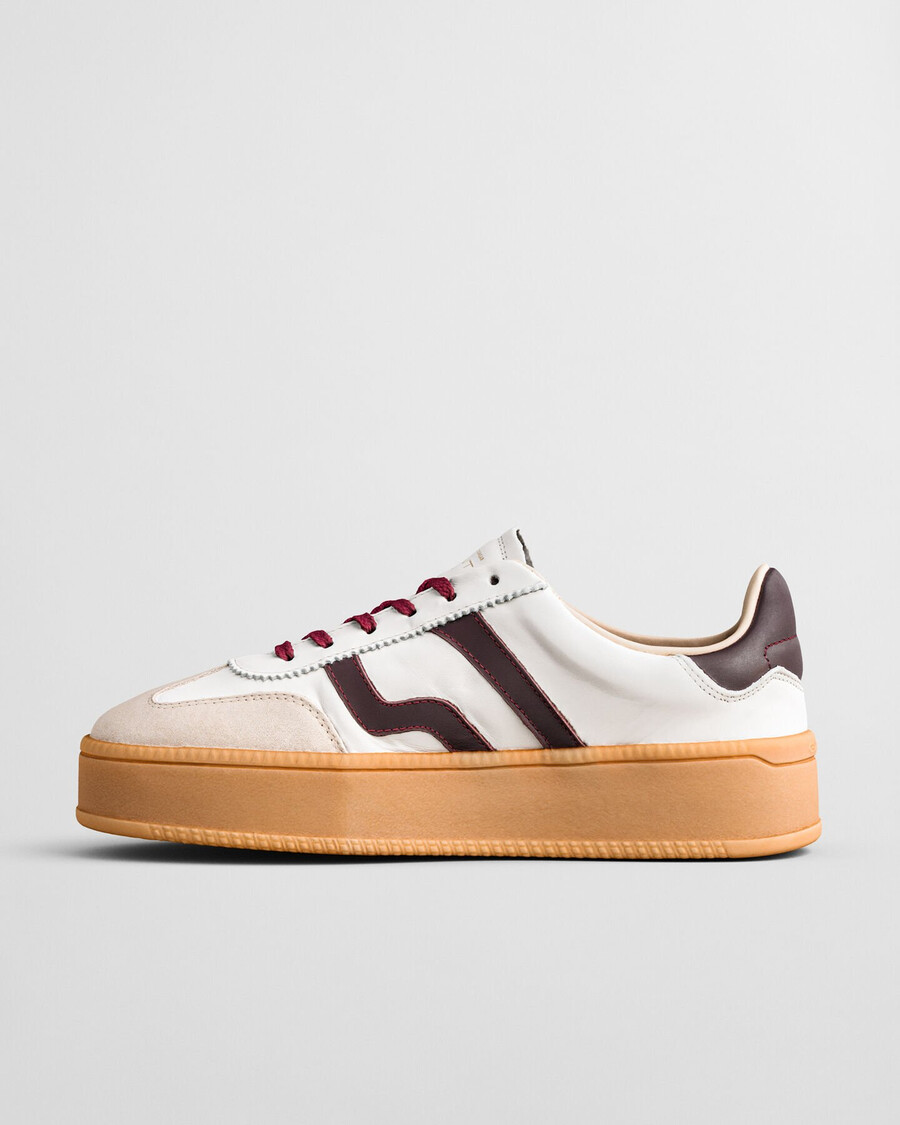 cuzmani leder-sneaker – eierschale