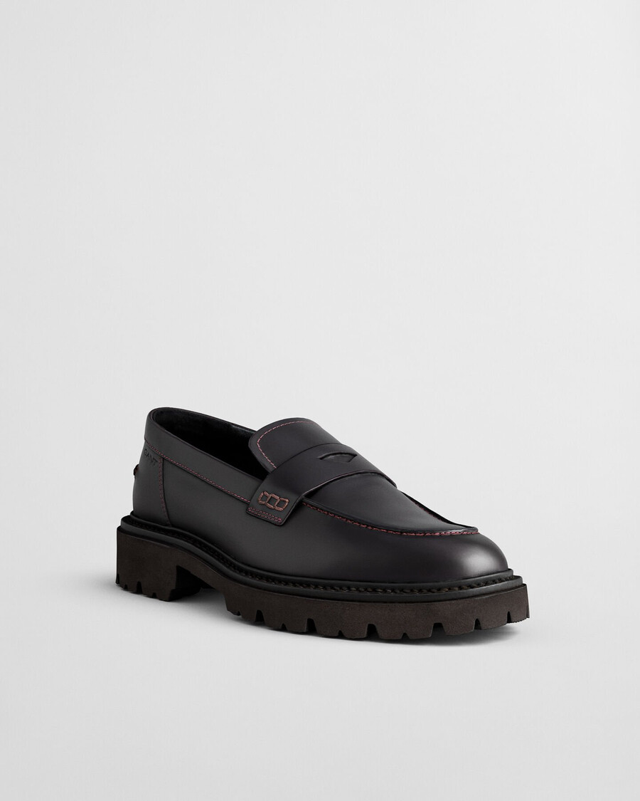 ivyhill lederslipper – pflaumenwein