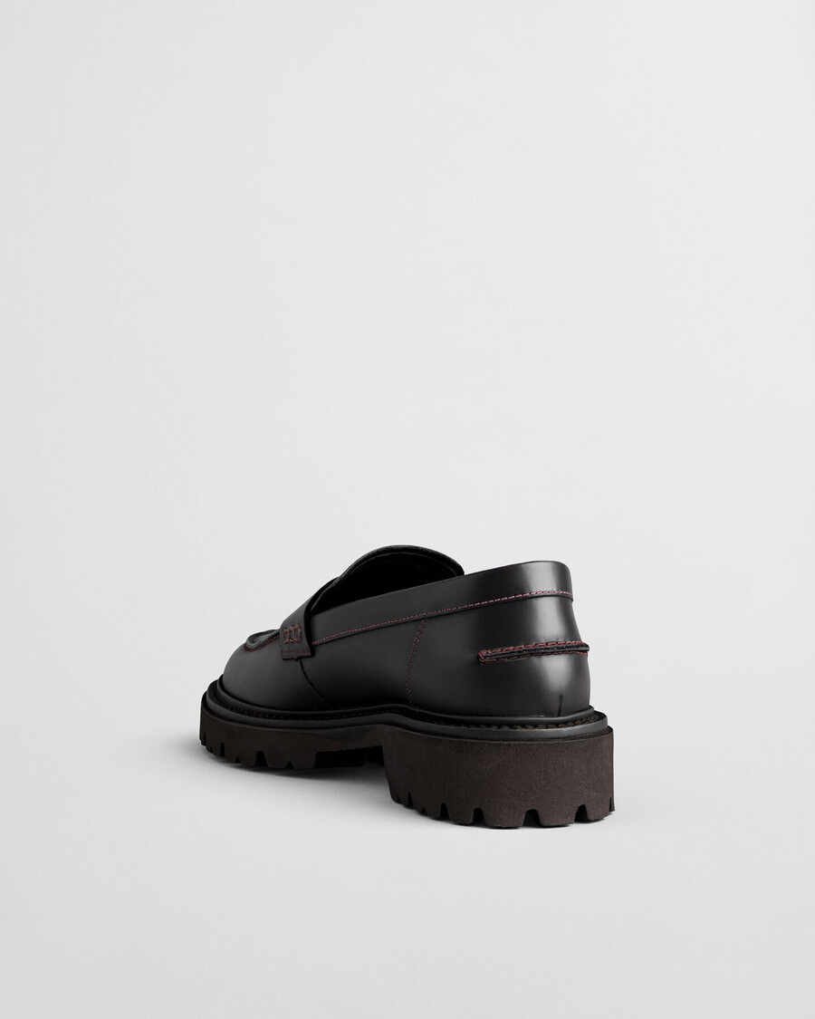 ivyhill lederslipper – pflaumenwein