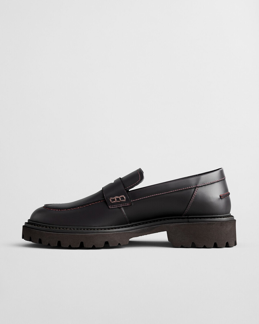 ivyhill lederslipper – pflaumenwein