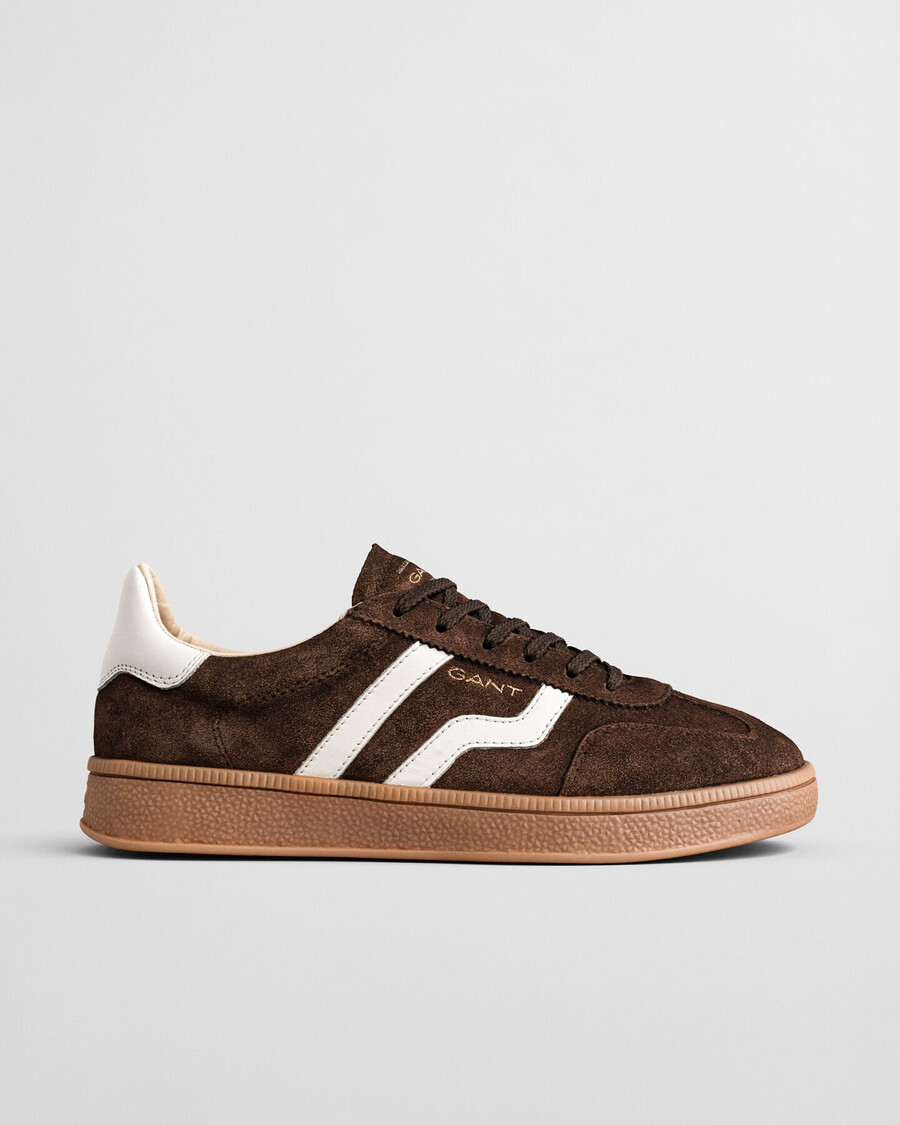 cuzima wildleder-sneaker – whiskeybraun