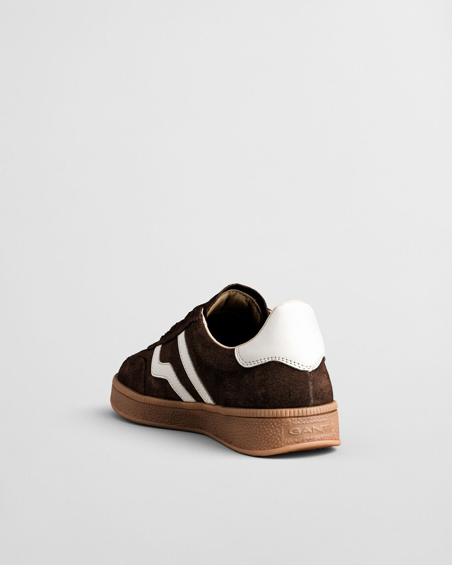 cuzima wildleder-sneaker – whiskeybraun