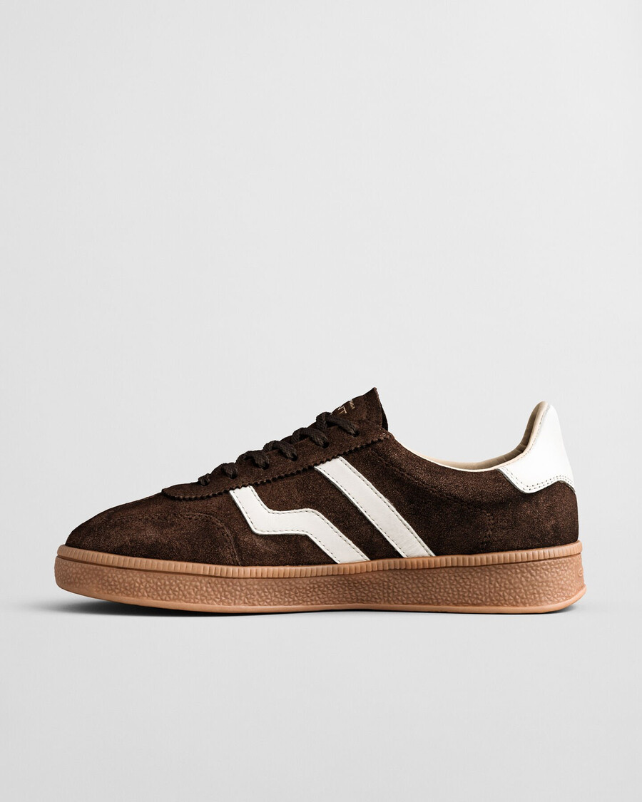 cuzima wildleder-sneaker – whiskeybraun