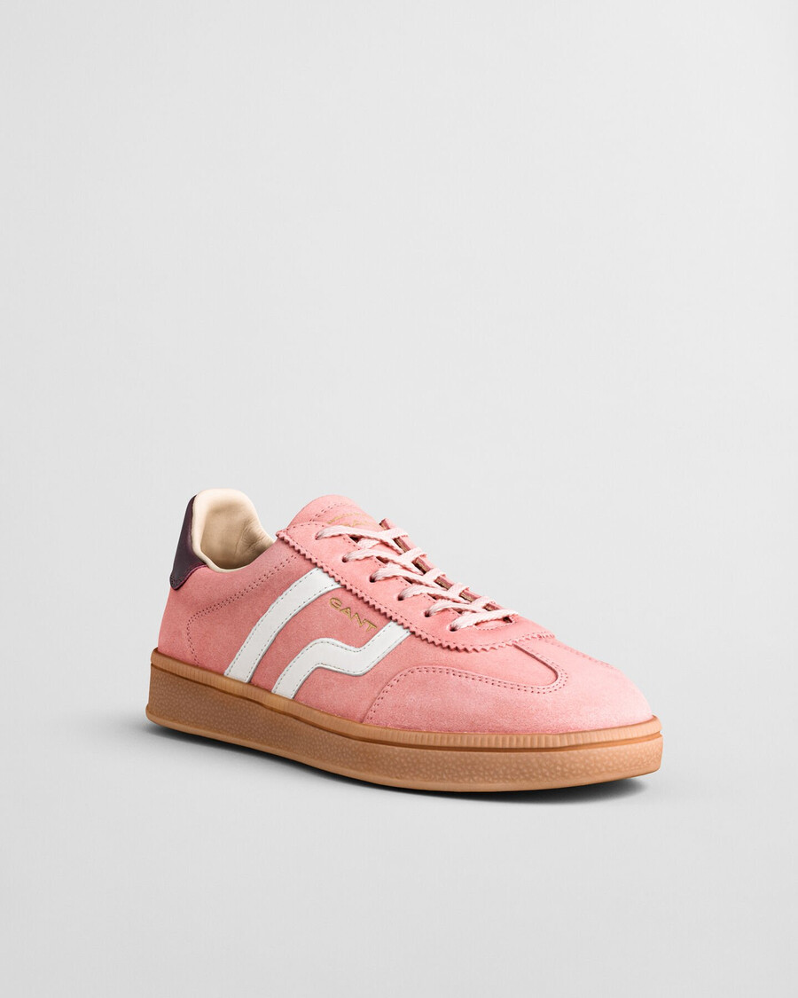 cuzima wildleder-sneaker – verblasstes ziegelrot