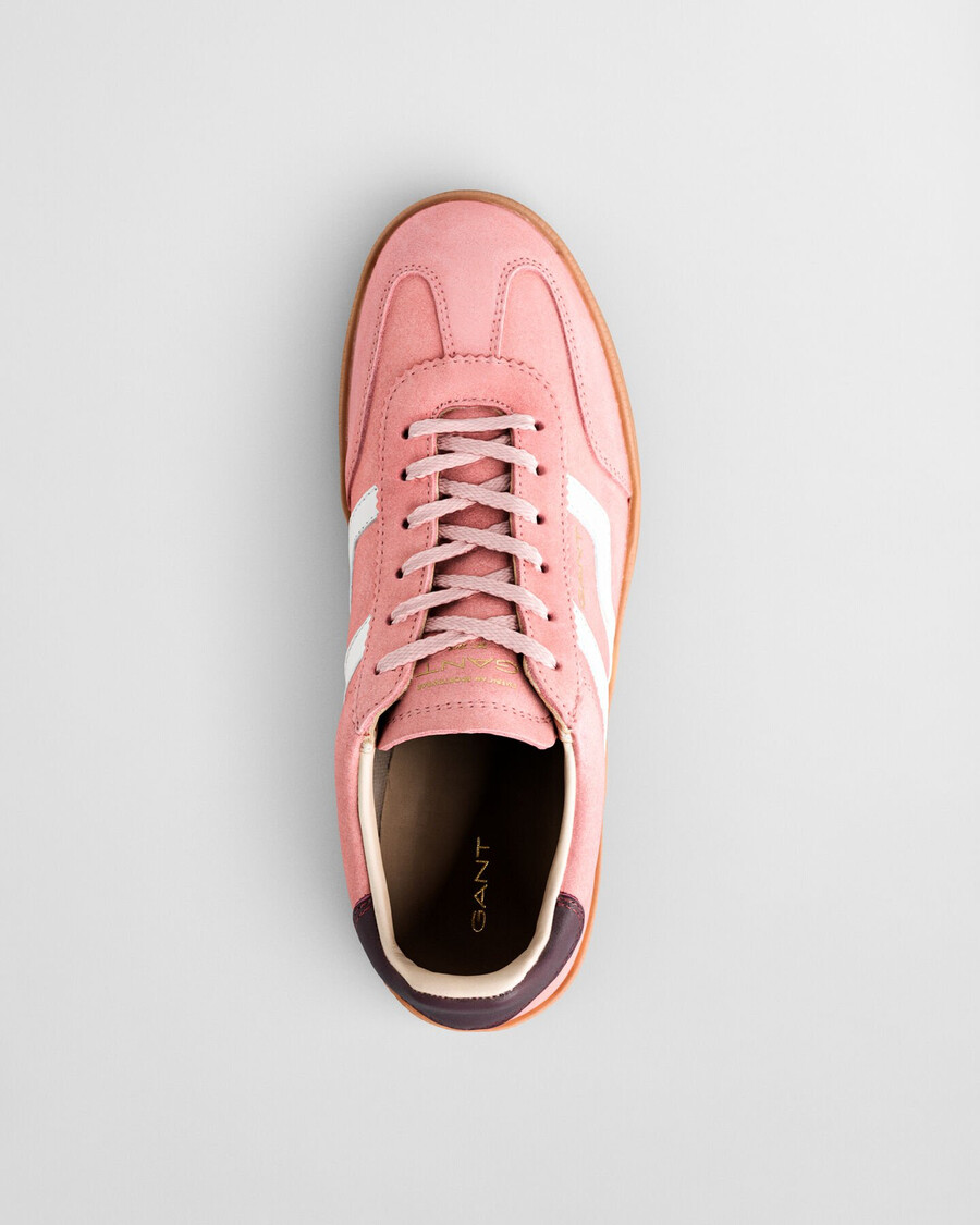 cuzima wildleder-sneaker – verblasstes ziegelrot