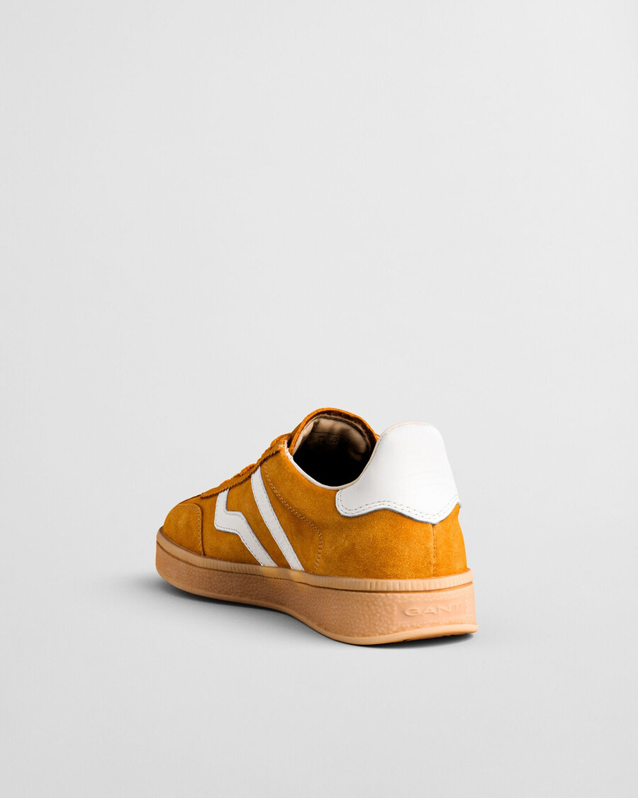 cuzima wildleder-sneaker – glattgelb