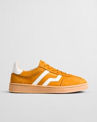 cuzima wildleder-sneaker – glattgelb