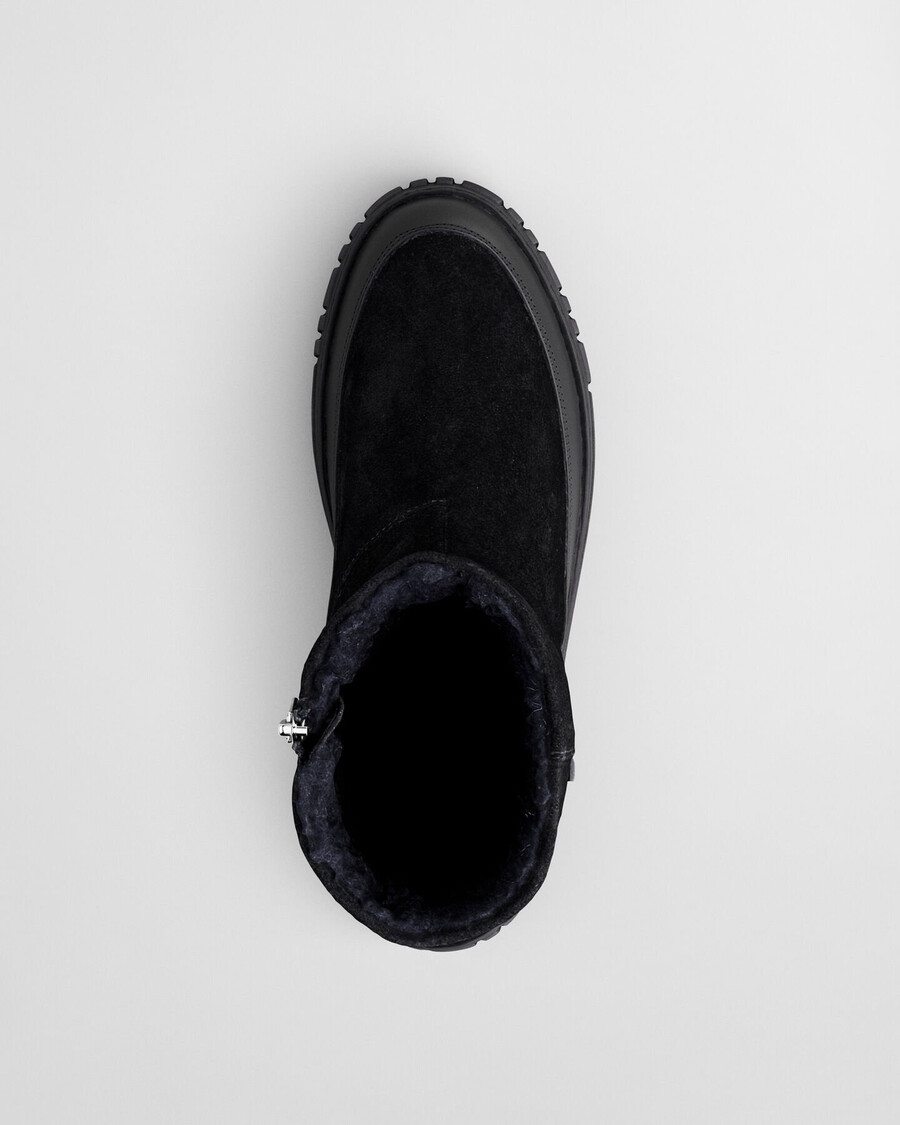 snowmont mid boots – schwarz