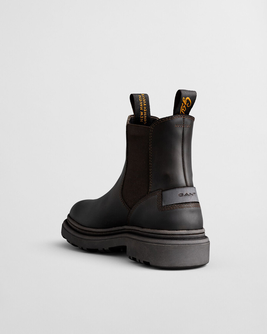 timbly chelsea boots – dunkelbraun