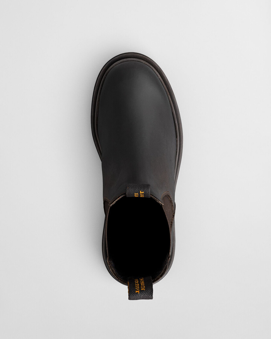 timbly chelsea boots – dunkelbraun