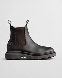 timbly chelsea boots – dunkelbraun